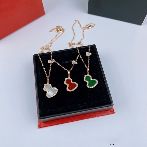 designer necklaces 925 sterling silver calabash necklace show women's unique charm show fashion exquisite gift for women
designer necklaces 925 sterling silver calabash necklace show women's unique charm show fashion exquisite gift for women