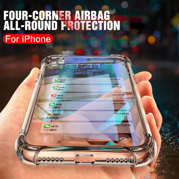 luxury shockproof transparent silicone case for iphone x xs max xr tpu case for iphone 6 6s 7 8 plus clear protection back cover
luxury shockproof transparent silicone case for iphone x xs max xr tpu case for iphone 6 6s 7 8 plus clear protection back cover