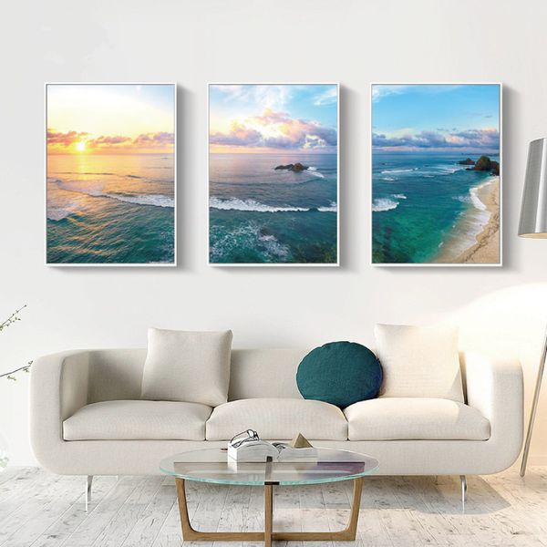 poster landscape green sea mountains and white clouds wall art beach canvas painting for living roon home decorative pictures
poster landscape green sea mountains and white clouds wall art beach canvas painting for living roon home decorative pictures