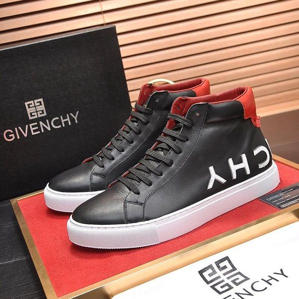 lightweight high reverse sneakers in leather mens boots vintage sneakers lace -up luxury plus size men shoes herren luxus marken schuhe, Black
lightweight high reverse sneakers in leather mens boots vintage sneakers lace -up luxury plus size men shoes herren luxus marken schuhe, Black