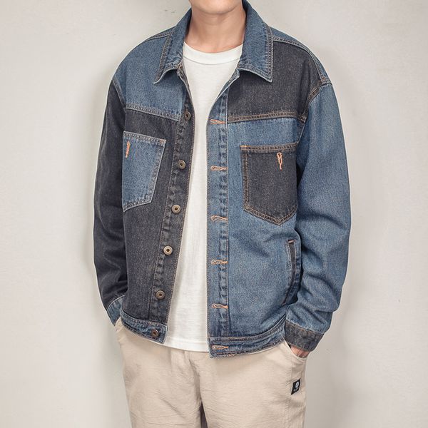 e-baihui autumn spring 2021 plus size 5xl 4xl- max chest 146cm denim jeans jacket men stand collar casual fashion clothes, Black;brown
e-baihui autumn spring 2021 plus size 5xl 4xl- max chest 146cm denim jeans jacket men stand collar casual fashion clothes, Black;brown
