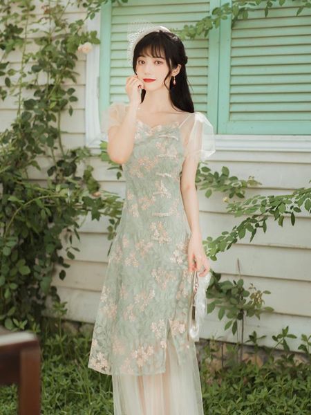 ethnic clothing green summer chinese style cheongsam dress beautiful party qipao for women gift festival club clothes, Red
ethnic clothing green summer chinese style cheongsam dress beautiful party qipao for women gift festival club clothes, Red