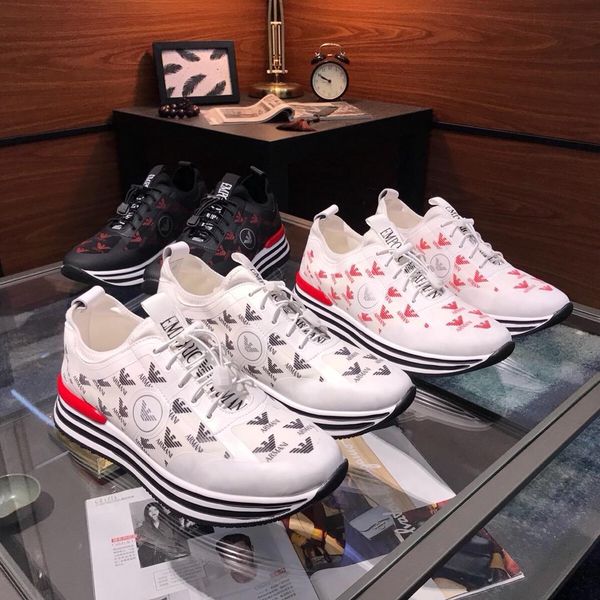 2019kkk spring men's casual shoes, comfortable and breathable platform white shoes, fashion sports shoes, original box packaging: 38-44, Black
2019kkk spring men's casual shoes, comfortable and breathable platform white shoes, fashion sports shoes, original box packaging: 38-44, Black