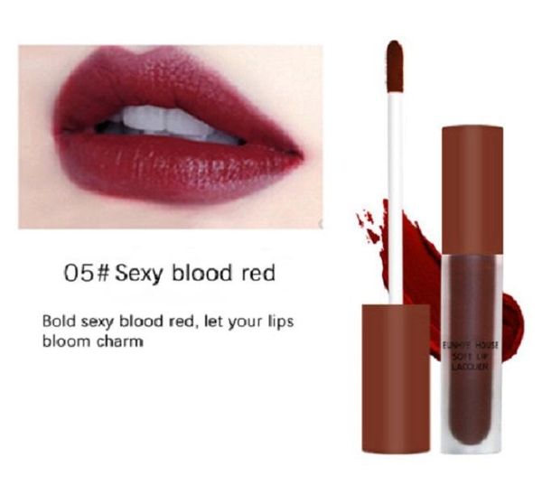 

15colors 3CE Soft lip lacquer Shining luster no fading Lip Glaze Shiny and glossy lipgloss makeup Various popular color codes wholesale!