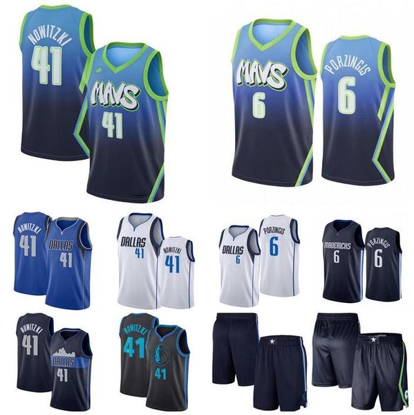 men basketball dallas mavericks 41 dirk nowitzki 6 porzingis swingman white and blue city basketball jersey and pantnba shorts, Black;red
men basketball dallas mavericks 41 dirk nowitzki 6 porzingis swingman white and blue city basketball jersey and pantnba shorts, Black;red
