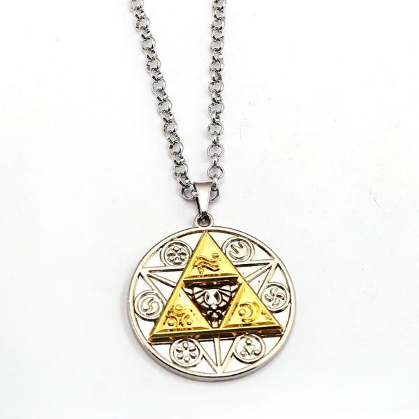 game the legend of zelda necklace magic coin pendant fashion link chain necklaces & pendants women men gifts jewelry, Silver
game the legend of zelda necklace magic coin pendant fashion link chain necklaces & pendants women men gifts jewelry, Silver