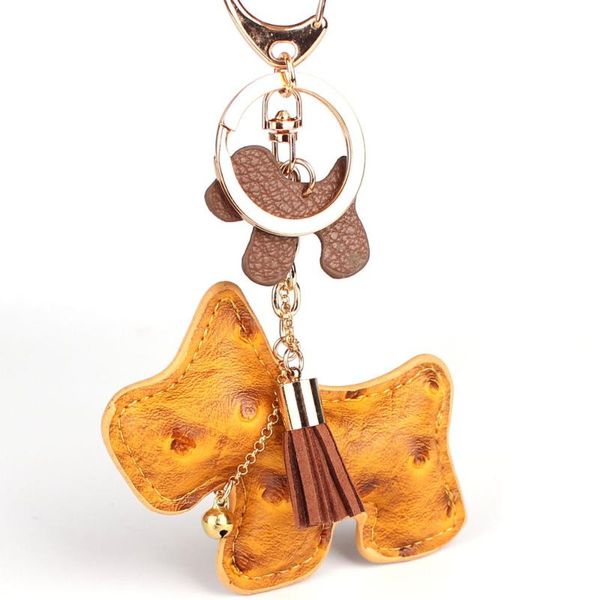 multicolor cute pu leather dog keychain for keys animal key chain car key ring holder women bag charm pendant, Silver
multicolor cute pu leather dog keychain for keys animal key chain car key ring holder women bag charm pendant, Silver