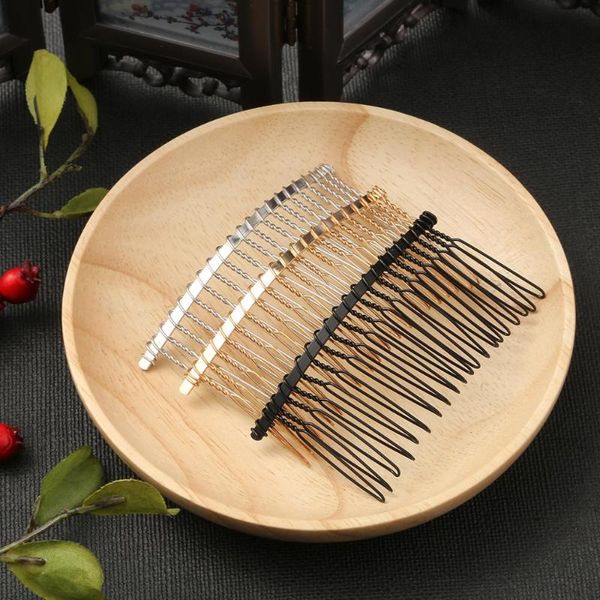 1/5pcs temperament comb hair clip metal tooth long hair pin for fashion bridal wedding diy jewelry findling accessories, Golden;silver
1/5pcs temperament comb hair clip metal tooth long hair pin for fashion bridal wedding diy jewelry findling accessories, Golden;silver