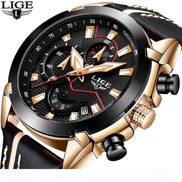 2018 new lige design fashion brand watches mens leather sport date chronograph quartz watch male gifts clock relogio masculino, Slivery;brown
2018 new lige design fashion brand watches mens leather sport date chronograph quartz watch male gifts clock relogio masculino, Slivery;brown