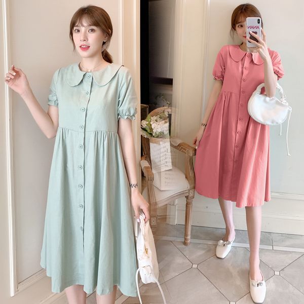 6019# nursing maternity clothing loose turn down collar dress for pregnant women pregnancy nursing dress, White
6019# nursing maternity clothing loose turn down collar dress for pregnant women pregnancy nursing dress, White