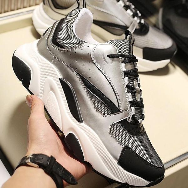 mens luxury shoes b22 calfskin sneaker herren sportschuhe lace -up autumn and winter footwears chunky sneakers outdoor walking casual shoes, Black
mens luxury shoes b22 calfskin sneaker herren sportschuhe lace -up autumn and winter footwears chunky sneakers outdoor walking casual shoes, Black