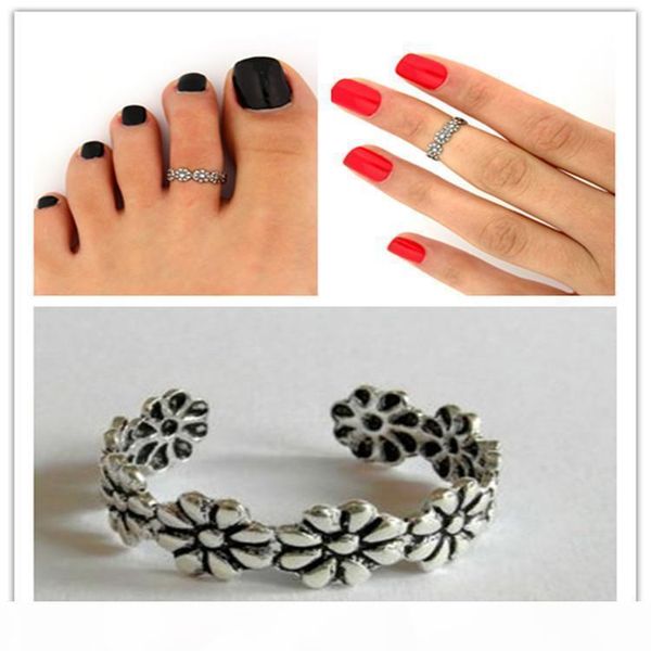 summer wild beach little daisy flower joint ring good luck foot ring toe ring wholesale ing, Silver
summer wild beach little daisy flower joint ring good luck foot ring toe ring wholesale ing, Silver