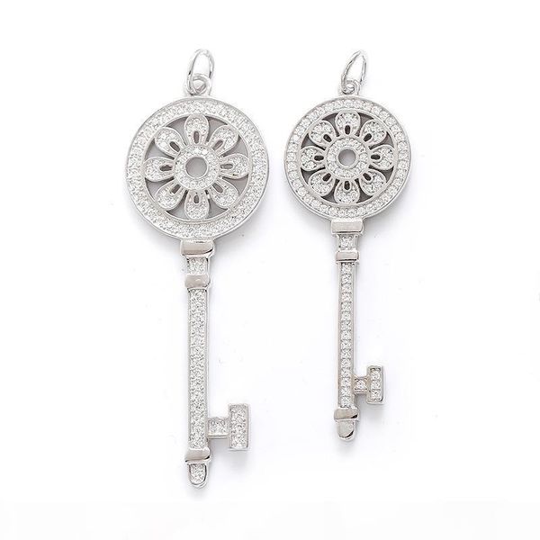 s925 sterling silver keys petals key pendant necklace with diamonds 100% 925 silver necklaces valentines gift for women
s925 sterling silver keys petals key pendant necklace with diamonds 100% 925 silver necklaces valentines gift for women
