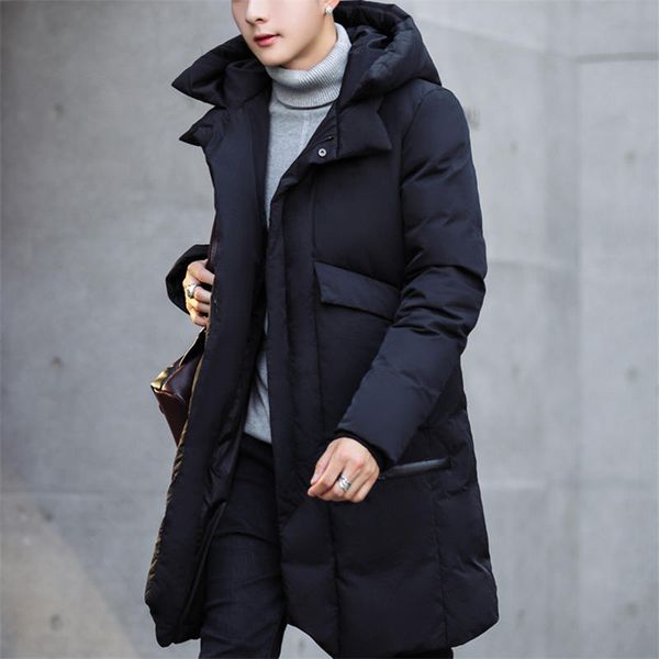 men's down & parkas winter jacket men clothes parka hooded loose warm mens long coat thicken padded solid, Black
men's down & parkas winter jacket men clothes parka hooded loose warm mens long coat thicken padded solid, Black