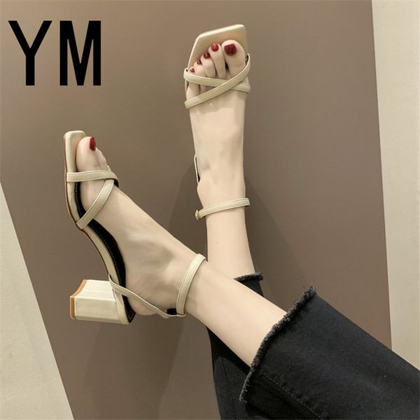 sandals 2021 summer beige fairy high heels women's shoes with open toe pu buckle strap women rome gladiator, Black
sandals 2021 summer beige fairy high heels women's shoes with open toe pu buckle strap women rome gladiator, Black
