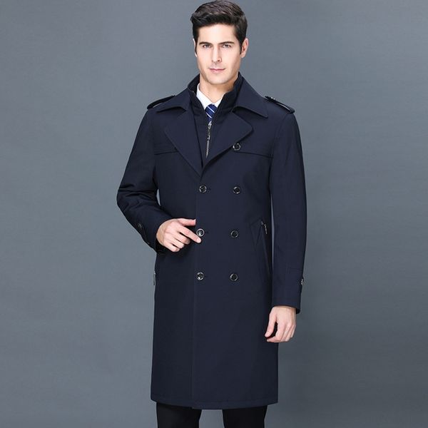 cvlxo 2019 autumn and winter men's fashion business cotton-padded jacket windbreaker coat middle-aged trench coat stand collar long cot, Tan;black
cvlxo 2019 autumn and winter men's fashion business cotton-padded jacket windbreaker coat middle-aged trench coat stand collar long cot, Tan;black