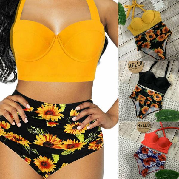 plus size women bikini set bandage push up padded swimwear swimsuit summer bathing beachwear high waist sumflower swimming, White;black
plus size women bikini set bandage push up padded swimwear swimsuit summer bathing beachwear high waist sumflower swimming, White;black