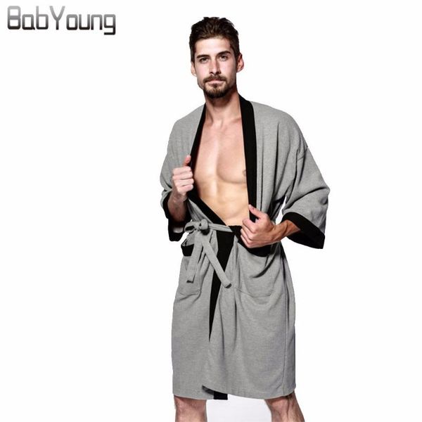 babyoung waffle cotton men robes bathrobes patchwork l sauna spa bathrobes roupao male kimono homme plus size, Black;brown
babyoung waffle cotton men robes bathrobes patchwork l sauna spa bathrobes roupao male kimono homme plus size, Black;brown