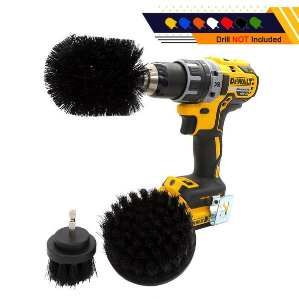 3pcs/set power scrub brush drill attachment cleaning scrubber kit 2/3.5/4inch electric drill brush car accessories
3pcs/set power scrub brush drill attachment cleaning scrubber kit 2/3.5/4inch electric drill brush car accessories