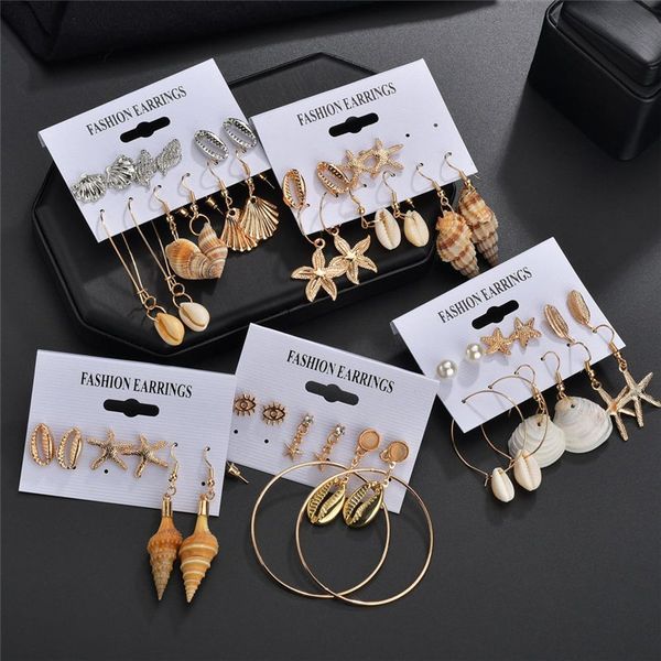 2020 fashion brincos sea shell conch earrings for women gold color pendant dangle earring female bohemian beach summer jewelry, Silver
2020 fashion brincos sea shell conch earrings for women gold color pendant dangle earring female bohemian beach summer jewelry, Silver
