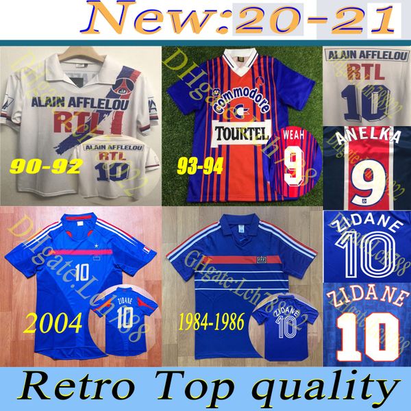 90 92 93 94 retro version paris soccer jerseys weah ginola worns simone leroy avelaine 84/86 france zidane shirt sleeve football uniform, Black;yellow
90 92 93 94 retro version paris soccer jerseys weah ginola worns simone leroy avelaine 84/86 france zidane shirt sleeve football uniform, Black;yellow