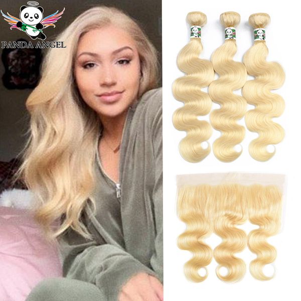 brazilian 613 blonde body wave bundles with frontal remy hair weave bundles 3 bundles with lace frontal closure for women panda, Black;brown
brazilian 613 blonde body wave bundles with frontal remy hair weave bundles 3 bundles with lace frontal closure for women panda, Black;brown