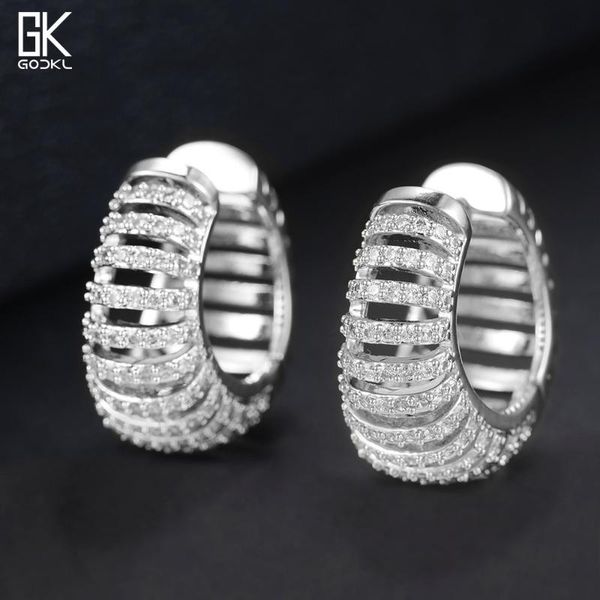 godki personality round cubic zircon cz circle hoop earrings for women wedding fashion jewelry trendy party retro hoop earrings, Golden
godki personality round cubic zircon cz circle hoop earrings for women wedding fashion jewelry trendy party retro hoop earrings, Golden
