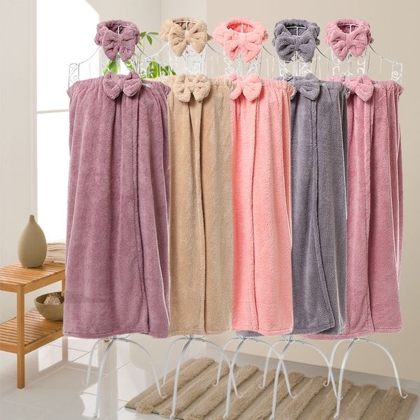 coral fleece plastering butterfly bath skirt bow can wear strong absorbent bath skirt suit
coral fleece plastering butterfly bath skirt bow can wear strong absorbent bath skirt suit