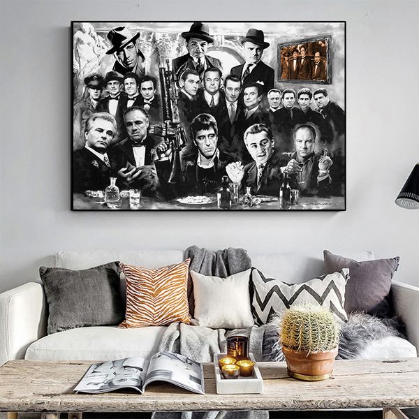 movie gangsters godfather goodfellas art paintings poster and prints wall art picture for living room home decor (no frame
movie gangsters godfather goodfellas art paintings poster and prints wall art picture for living room home decor (no frame