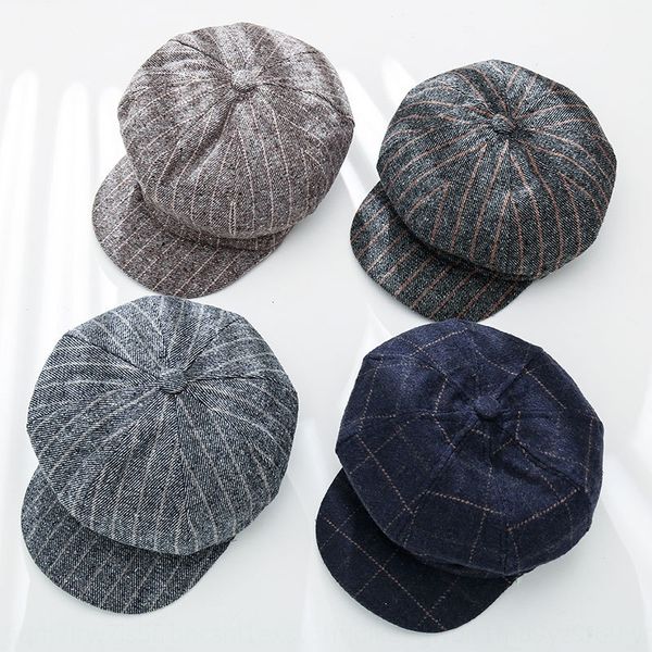 2020 new women's outdoor street fashion plaid striped cap beret octagonal hat all-match beret octagonal hat, Blue;gray
2020 new women's outdoor street fashion plaid striped cap beret octagonal hat all-match beret octagonal hat, Blue;gray