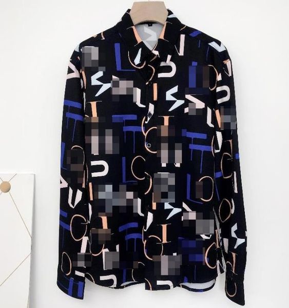 2020 new men shirt slim fit fashion printed mens designershirts camisa social masculina long sleeve shirt casual men clothes ael 2070104q, White;black
2020 new men shirt slim fit fashion printed mens designershirts camisa social masculina long sleeve shirt casual men clothes ael 2070104q, White;black