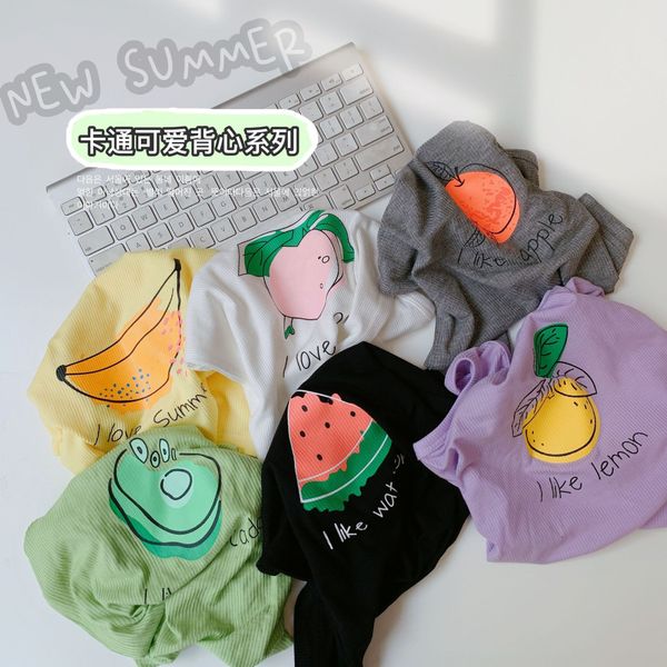 cartoon printed 2020 summer new baby fruit vest children's clothing vestsquinting children's wear boyselastic fruit vest tide, Blue
cartoon printed 2020 summer new baby fruit vest children's clothing vestsquinting children's wear boyselastic fruit vest tide, Blue