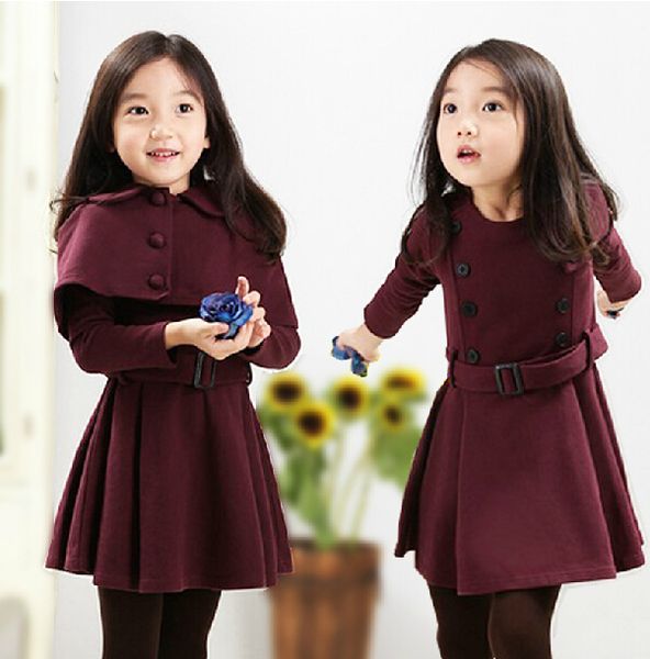 2020 spring children's clothes girls sets solid long sleeve girl suits for girls kids suit princess dress +cape 2 pieces outfits, White
2020 spring children's clothes girls sets solid long sleeve girl suits for girls kids suit princess dress +cape 2 pieces outfits, White