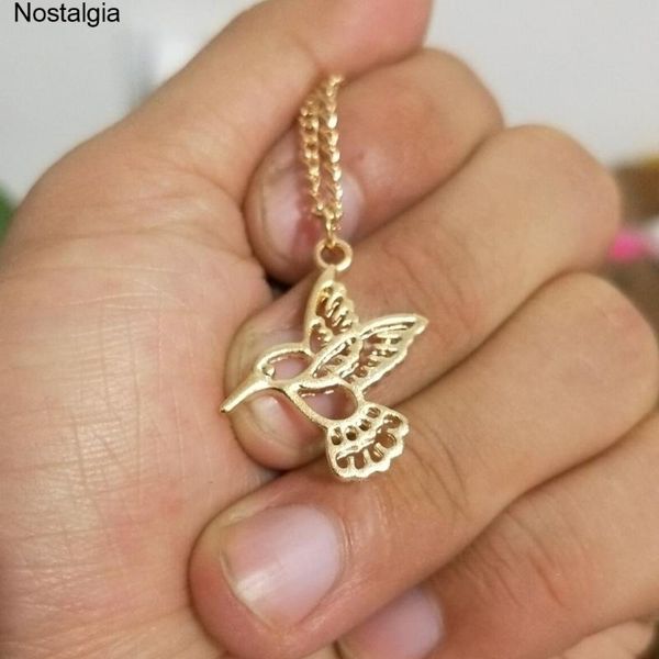 nostalgia hummingbird necklace animal bird pendant jewelry collares colgantes, Silver
nostalgia hummingbird necklace animal bird pendant jewelry collares colgantes, Silver