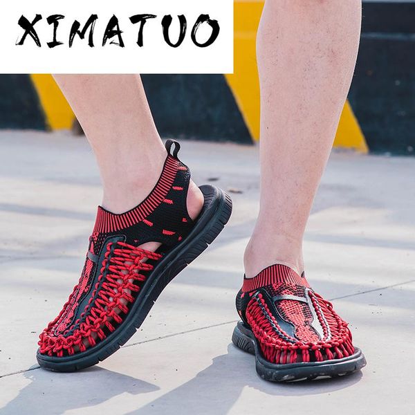 men sandals summer beach shoes rome outdoor slipper water shoes antiskid hiking sandals breathable weave sandalias men, Black
men sandals summer beach shoes rome outdoor slipper water shoes antiskid hiking sandals breathable weave sandalias men, Black