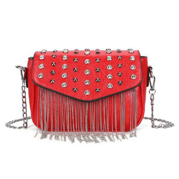 fashion rivet studded shoulder messenger bag 2020 new tassel small square bag handbag
fashion rivet studded shoulder messenger bag 2020 new tassel small square bag handbag