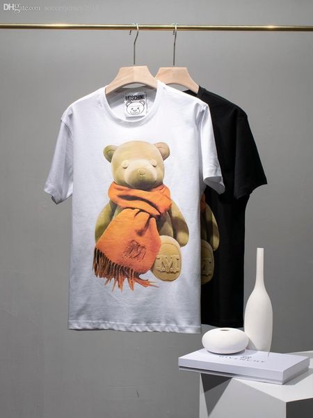 20ss new arrival paris designer scarf bear print tshirts crewneck short sleeve tee breathable vest shirt streetwear outdoor tshirt 6.28, Black;green
20ss new arrival paris designer scarf bear print tshirts crewneck short sleeve tee breathable vest shirt streetwear outdoor tshirt 6.28, Black;green