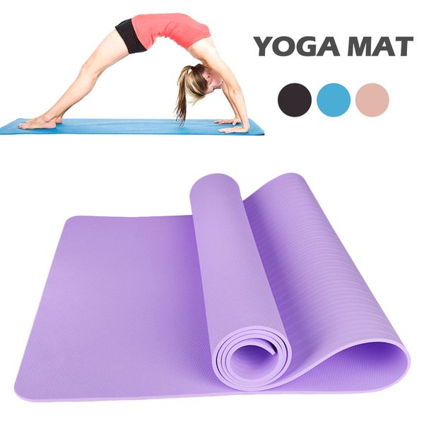 yoga mats tpe pilates mat with position line non slip carpet for beginner environmental fitness gymnastics 1830*610*6mm
yoga mats tpe pilates mat with position line non slip carpet for beginner environmental fitness gymnastics 1830*610*6mm