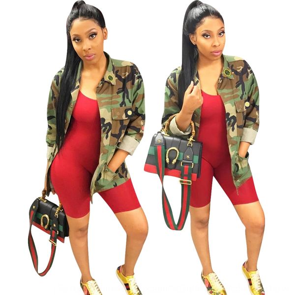 eg596 l5267 women's clothing 2019 camouflage long tooling casual style l5267 coat women's clothing 2019 camouflage long coat tooli, Black;brown
eg596 l5267 women's clothing 2019 camouflage long tooling casual style l5267 coat women's clothing 2019 camouflage long coat tooli, Black;brown