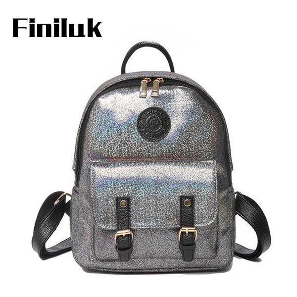 finiluk casual women backpack small bag shining pu leather fashion girls school bags waterproof shoulder back pack biz129 pm49 
finiluk casual women backpack small bag shining pu leather fashion girls school bags waterproof shoulder back pack biz129 pm49