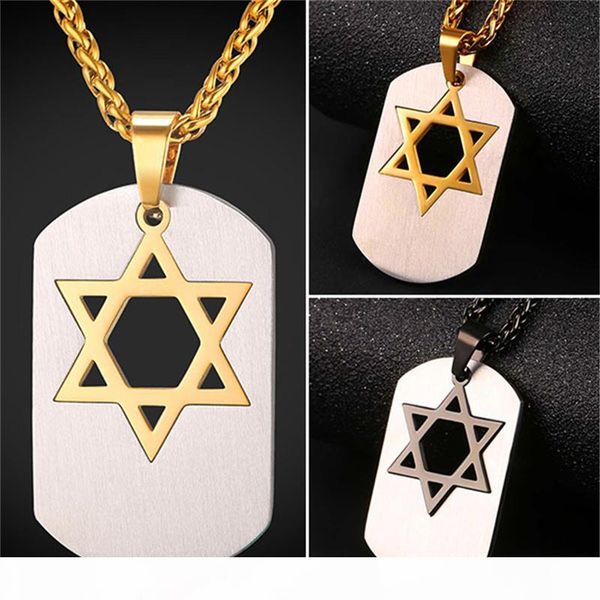 звезда давида dog tag для мужчин 18k real позолоченные из нержавеющей стали маген давид ожерелье, Silver
звезда давида dog tag для мужчин 18k real позолоченные из нержавеющей стали маген давид ожерелье, Silver