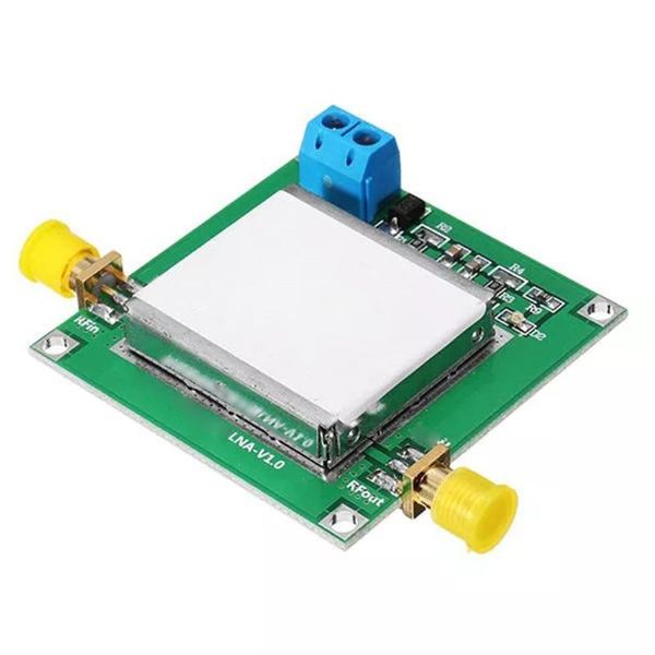 0.1-2ghz rf broadband low-noise radio frequency signal board lna power amp module gain 64db
0.1-2ghz rf broadband low-noise radio frequency signal board lna power amp module gain 64db