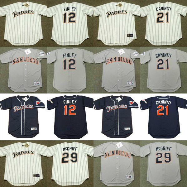 san diego 12 steve finley 21 ken caminiti 29 fred mcgriff 14 carmelo martinez 15 bruce bochy 16 terry kennedy baseball jersey, Black
san diego 12 steve finley 21 ken caminiti 29 fred mcgriff 14 carmelo martinez 15 bruce bochy 16 terry kennedy baseball jersey, Black