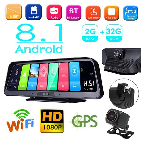 phisung 9.66 inch 4g android 8.1 dashcam car dvr car stereo mp5 play gps navigation wifi bluetooch fm adas with rear view camera
phisung 9.66 inch 4g android 8.1 dashcam car dvr car stereo mp5 play gps navigation wifi bluetooch fm adas with rear view camera