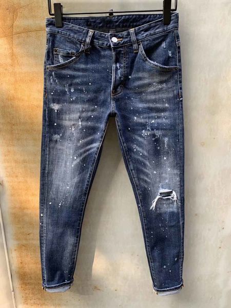 2020 mens designer jeans denim jean black ripped pants pour hommes slim fit fashion brand biker motorcycle rock revival jeans high quality, Blue
2020 mens designer jeans denim jean black ripped pants pour hommes slim fit fashion brand biker motorcycle rock revival jeans high quality, Blue