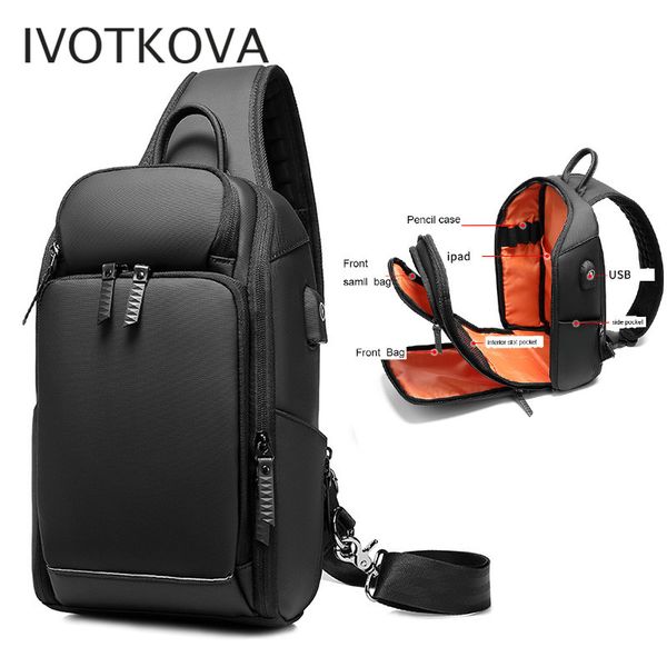ivotkova crossbody men bags waterproof usb charging chest pack short trip messengers chest bag shoulder bag male
ivotkova crossbody men bags waterproof usb charging chest pack short trip messengers chest bag shoulder bag male