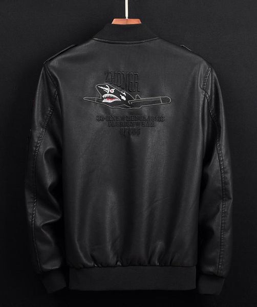 2019 autumn winter men's leather patchwork jackets fashion thick streetwear hip hop highstreet style men's leather jacket plus siz, Black
2019 autumn winter men's leather patchwork jackets fashion thick streetwear hip hop highstreet style men's leather jacket plus siz, Black