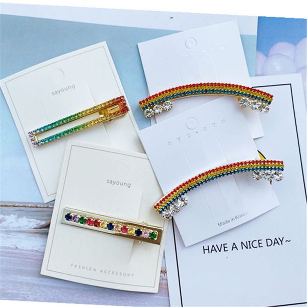 new rainbow sequins full crystal curved hair clips for girls women sweet hair ornament headband hairpin barrettes accessories
new rainbow sequins full crystal curved hair clips for girls women sweet hair ornament headband hairpin barrettes accessories