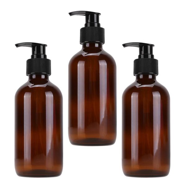 3pcs glass sub bottle empty storage bottle simple cosmetics emulsion storage holders for travel home (250ml brown)
3pcs glass sub bottle empty storage bottle simple cosmetics emulsion storage holders for travel home (250ml brown)
