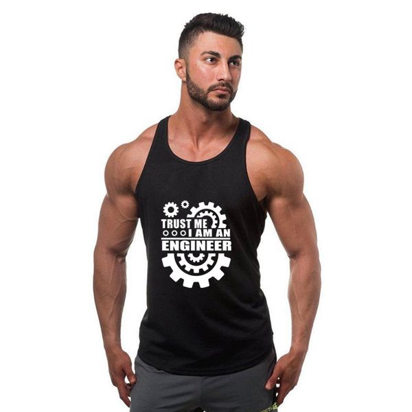 trust me i am an engineer vest men running exercise workout sleeveless sports vest men singlet running tshirts, Black;blue
trust me i am an engineer vest men running exercise workout sleeveless sports vest men singlet running tshirts, Black;blue